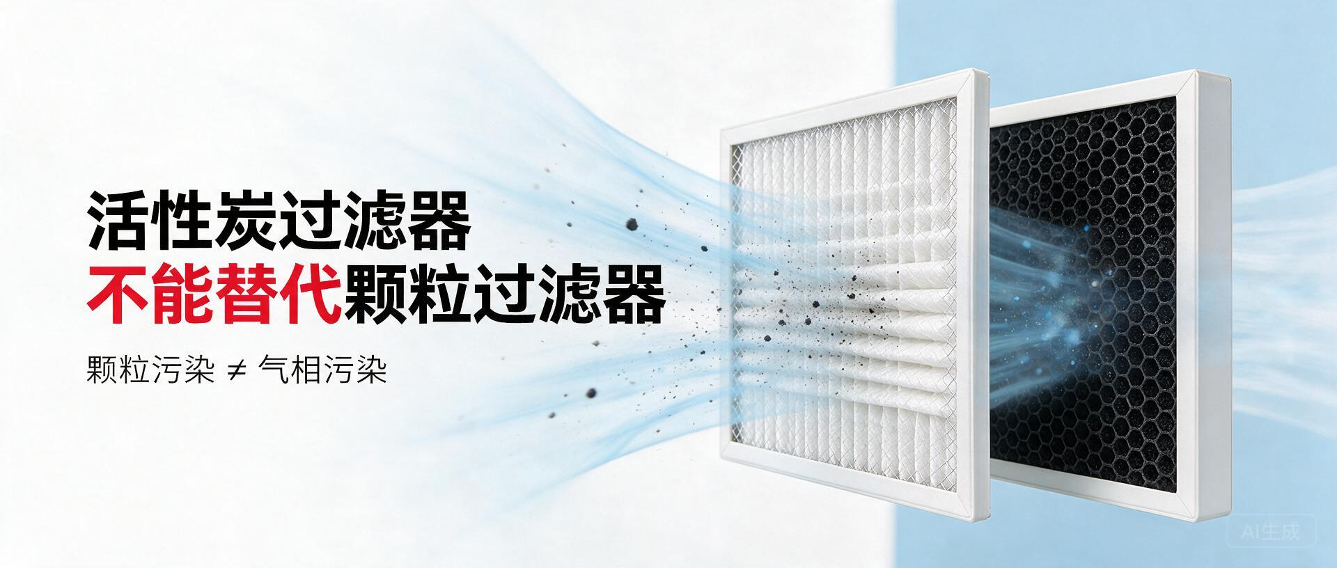 活性炭过滤器为什么不能替代颗粒过滤器？