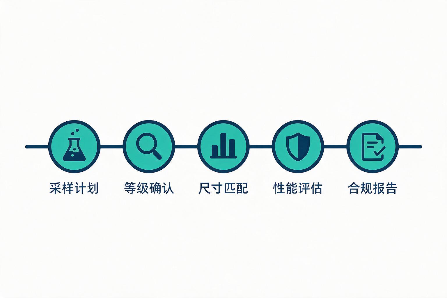 流程图:选型五步走,这几步别跳:采样、分析与合规报告流程